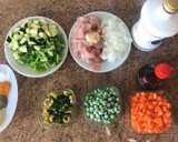 Foto del paso 1 de la receta: Pollo con arroz receta más fácil, rica y rápida /comida de Marruecos