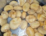 A picture of step 4 of Dahi Phulki.
