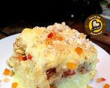 A picture of step 3 of Milk Vanilla Custard And Cake Pudding Or Truffle Pudding.