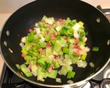 A picture of step 2 of Chicken, pancetta and leek pie.