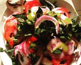 Foto del paso 1 de la receta: Ensalada de espinaca y portobello