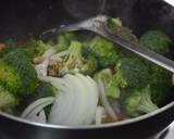 Honey Garlic Chicken Broccoli /Ayam Broccoli masak Madu&Bawang putih langkah memasak 5 foto