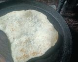 A picture of step 5 of Mutton and paneer roll.