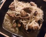 Foto del paso 3 de la receta: Ramen con champiñones y carne