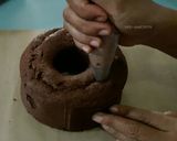 Foto langkah ke 11 dari resep Chocolate Chiffon Cake.