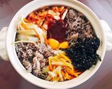 Hình bước làm 4 của món Cơm trộn Hàn Quốc (Bibimbap)