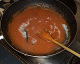 Foto del paso 3 de la receta: Spaghetti tipo Farfalle con salsa de tomates casera y atún