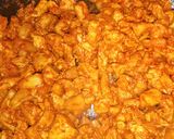 A picture of step 3 of Chicken Tacos Al Pastor Style.