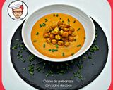 Foto del paso 5 de la receta: Crema de garbanzos con leche de coco