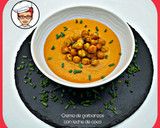 Foto del paso 5 de la receta: Crema de garbanzos con leche de coco