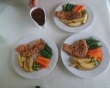 Crispy beef steak langkah memasak 4 foto