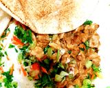 A picture of step 5 of Chicken Shawarma.