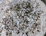 A picture of step 1 of Swirl Mathri.