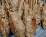 Foto langkah ke 4 dari resep Sate Buntel Kambing.