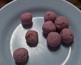 Foto langkah ke 3 dari resep Klepon Ubi Ungu.