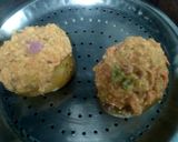 A picture of step 3 of Steamed and baked stuff potatoes.