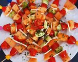 Une image de l'étape 3 de Brochettes apéritives.