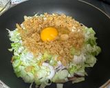 A picture of step 4 of Japanese Squid Okonomiyaki Pancake.