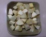 Hình bước làm 1 của món Chè Nếp Sake