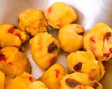Hình bước làm 5 của món 💚 Bánh Trung Thu Nhân Đậu Xanh Kỷ Tử Nho Khô Loại Mini 50 gr (Vegetarian)