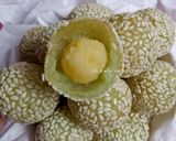 Foto langkah ke 6 dari resep Onde-Onde Pandan Mini.