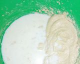 A picture of step 4 of Red velvet muffins#my Valentine's recipe#author marathon.