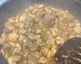 A picture of step 5 of Garlic Butter Soy Sauce Chicken and Mushroom.