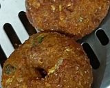 A picture of step 9 of Moth Dal Vada with Bottle Gourd.