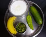 A picture of step 3 of Biryani with Raita.