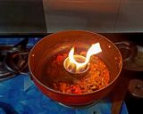A picture of step 10 of Smoky Kadai Mushroom 🍄🍄.