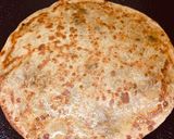 A picture of step 16 of Alu and fresh meethi ke parathe.