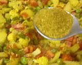 A picture of step 3 of Winter Special Mix-Sabji.