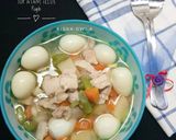 Foto langkah ke 5 dari resep Sop Ayam Telur Puyuh.