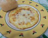 Foto del paso 1 de la receta: Tortillita gratinada, con jamón de pavo