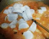 A picture of step 7 of Arbi Masala Curry.