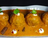 A picture of step 10 of Lauki kofta Curry.