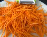 A picture of step 2 of Schezwan Egg Sausage Noodles.
