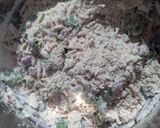 A picture of step 3 of Jowar masala roti.