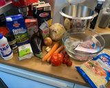 Lasagne zöldségesen, ahogy én készítem 🍅🧄🧈🥧🧀 recept fázis 1 fotója