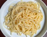 Foto langkah ke 4 dari resep Spaghetti Bolognaise Mushroom.