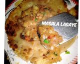 A picture of step 4 of Maha Raja paratha.
