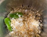 A picture of step 2 of Aubergine dipped in Besan or Chickpea flour / Pur Bhora Begun Bhaaja in Thakurbari style.