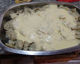 Foto del paso 12 de la receta: Ravioles de pollo y verdura en salsa cuatro quesos de Bigote Cocina
