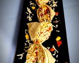 A picture of step 6 of Diet Bhel - Corn Bhel in Papad Cones.