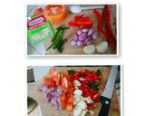 Tumis Udang Jamur Kuping Sawi langkah memasak 4 foto