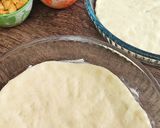 عکس مرحله 4 از دستور پیتزا مرغ و قارچ و پیتزای مرغ و اسفناج
