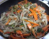 沙茶牛肉炒河粉的食譜步驟6照片