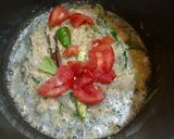 A picture of step 5 of Chana dal curry.