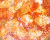 A picture of step 3 of Palak Chicken.