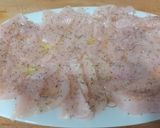 Foto del paso 1 de la receta: Tiras de pechuga de pollo caprese